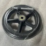 (1) 6" Walker & Rollator Replacement Wheel With Bolt, Nut, Sleeves