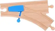 DIY Wooden Train Tracks Expansion Set Toy Train Accessories 100pcs Track Blocks for Boys and Girls