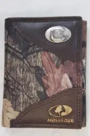 ZEP PRO South Carolina Gamecocks Mossy Oak Camo Trifold Wallet Tin Gift Box
