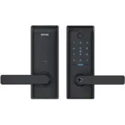 Schlage Ascent Smart Enterance Lever Lock - Black Fingerprint / Keyboard / Key