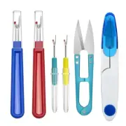 1 Set Sewing Kit - Scissors, Crochet Hook, Seam Ripper, Mini Scissors - DIY Tool