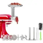 Meat Grinder Attachment for KitchenAid Stand Mixers, Accessories Included 2 S...