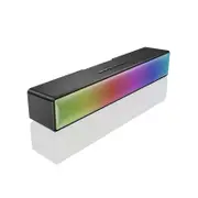 Wireless Computer Speakers Bluetooth 5.1 HiFi Light Audio Small Sync Soundbar for PC Cellphone