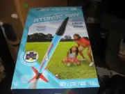 Mint in box Estes Atomic Sky Model Rocket Launch Set - New - Flies 1100 ft. high