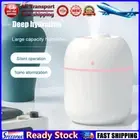 LF# 3 in 1 Multifunction Two Gear Air Humidifier Ultrasonic Mist Maker (White)