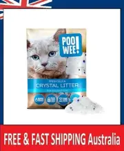 POOWEE Fresh Crystal Cat & Kitten Litter 6 kg Long Lasting