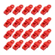 20PCS Push-Pull Tent Clips Tent Attachment Clips Outdoor Camping Tent Hooks7035