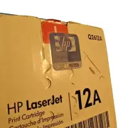 HP Genuine Laserjet 12A Toner Cartridge Black Q2612A Brand New Sealed.