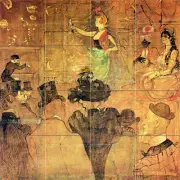 Art Vivid Paris Dance Toulouse Lautrec Ceramic Mural Backsplash Bath Tile #2136