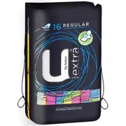 U By Kotex Pads Regular With Wings X 16