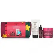 Apivita Di-Vine Beauty (Wine Elixir- Light Texture) Gift Set: Wrinkle Lift Cream 50ml+ Face Oil 10ml+ Cleansing Milk 50ml+Pouch(Exp. Date: 4/2024) 3pcs+1pouch