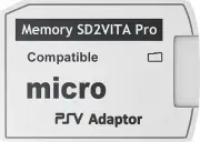-Sd2Vita PS Vita Memory Card Adapter Compatible with PS Vita 1000/2000 3.6 or PS