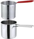 Deep Fryer Pot with basket Stainless Steel Frying PotDeep Fryer Pot with Silic