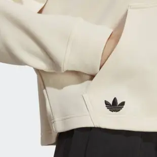 【adidas 愛迪達】運動服 連帽上衣 女上衣 HOODIE(IB5921)