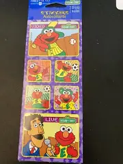 Forget Me Not Sesame Street Stickers ELMO 2 SHEETS NEW "FREE SHIPPING"