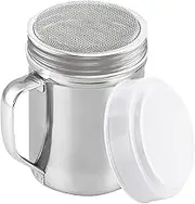 Fine Mesh Dredge Shaker Stainless Steel Powder Dispenser- No Color Label (Silvery, One Size)