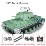 Henglong 1/16 Scale Upgraded Soviet KV-1 RTR RC Tank 3878 W/ 360° Turret 7.0