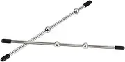 XWPBBFFC 1 Pair Adjustable Stainless Steel Bars Nipple Clamps Clitoris Clamp Stimulator Bondage Nipple Clamps Nipple Labia Clips Sex Toys for Women Men