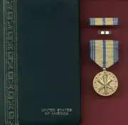 Air Force Reserve medal with rb lp complete cased set