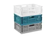 14L Foldaway Storage Basket Foldable Fruit Pantry Container Organiser Crate Box
