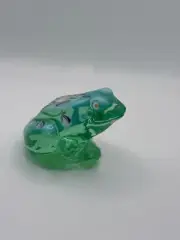 Fenton 'Emerald Green Frog' – Studio Art Glass Figurine