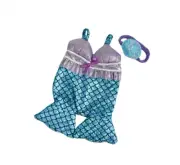Mermaid Outfit for Stuffed Toys, Fits 14-18" Build Bears, Plush Build Bear