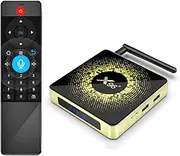 CHROX Android 11.0 TV Box, 8GB RAM 64GB ROM Amlogic S928X Octa-Core 64-Bit Cortex-A53, Has 2.4Ghz/5.0Ghz WiFi 1000M Ethernet, Supports H.265/3D/8K Ultra HD/BT 5.0/HDMI 2.0 Smart Tv Box,8gb+64gb
