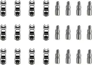 REVO 12Pcs Rocker Arms & Hydraulic Valve Lifters Kit Replacement 2.8L 2.9L 3.0L 3.2L 3.5L 3.6L 3.7L 4.2L Engines MR-1323 24100294 & 24100005 JB-7524 02-21