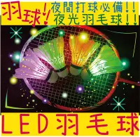 在飛比找Yahoo!奇摩拍賣優惠-BBUY  LED羽毛球  4顆一桶 夜間打球 夜光羽毛球 