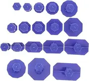 1Set Dent Puller Kit Assorted Automotive Dent Remover Tool for Car Body Repair Paintless Dent Puller Tabs Easy to Use No Trace No Damage