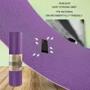 Yoga Mat 1/3 inch QMKGEC Exercise Mats 8mm TPE Non-Slip Extra Thick Modena
