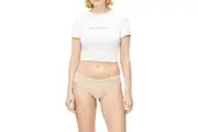 Calvin Klein Women's Perfectly Fit Flex Bikini (Honey Almond)