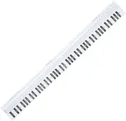 MINAOLULUS 1Pc Design Portable Piano Teaching Aid Printing for Learning
