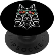 PopSocket German Shepherd Summer Sunglasses Palm Trees Swappable PopGrip