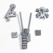 Warhammer 40K Orks Ork Flash Gitz Bosspole B [Bits]