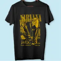 在飛比找蝦皮購物優惠-Nirvana Kurt Cobain T 恤。 Nirva