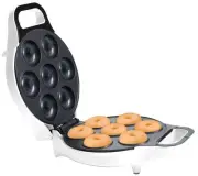 Mini Donut Maker, Durable, Nonstick Easy to Use Mini Baking Machine - Cooks 7...