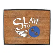 Gym Swps Slave To Lifting - Funny Novelty Doormat Man Cave Floor mat