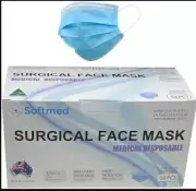 1000 packs of SOFTMED disposable face masks (50 per pack)