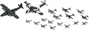 Pit Road S61 1/700 Skywave Series WWII German Air Force Aircraft Set 4 Plastic Model