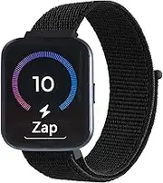 Alarm Clock for Heavy Sleepers - Silent Wake Up on Time Digital Alarm Clocks for Bedrooms Travel - Small Wearable Alarm Clock with Wireless Charging Battery Powered for Students & Hard of Hearing
