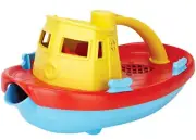My First Green Toys Tugboat Tub Water Toy NIB Recycled Milk Jugs Red Blue New
