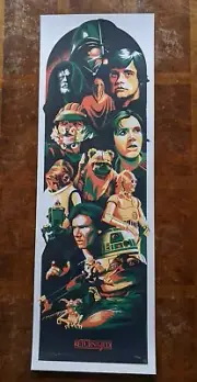 Return of the Jedi Star Wars Trilogy Danny Haas Movie Art Poster Print x/670