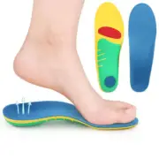 Orthotic Arch Support Shoe Inserts Gel Insoles | Shock Absorbing Boot Insoles