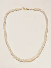 [JIA JIA] JIA JIA - Gold Opal Necklace - Yellow - One size One size Yellow