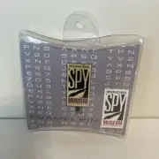 INTERNATIONAL SPY MUSEUM Washington DC Enamel Lapel Hat Collector Pin NEW