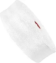 TEMPNAP 1roll Fiberglass Heat Resistant Tape Non-Adhesive Electrical Insulation Wrap for Welding Equipment Wide Fireproof Thermal Convenient Application for High-Temperature Environments