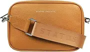 Status Angzaeti Women's Shoulder Bag, Crossbody Bag, Adult, Leather Bag, Strap, Cowhide Leather, Korean Leather Bag
