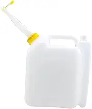 Perfk Gasoline Oil Mixing Bottle 2-Stroke Ratio Bottle Large Capacity for Trimmer Engine, 1.5L with Spout