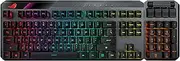 ASUS ROG Claymore II Modular Wireless 2.4GHz Optical Mechanical Gaming Keyboard - ROG RX Red Linear Switches, Detachable Numpad, USB-C Fast Charge, Wrist Rest, Aura Sync RGB Lighting
